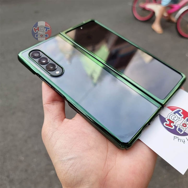 Ốp lưng mỏng trong viền màu Likgus Clear Cover Samsung Galaxy Z Fold 3