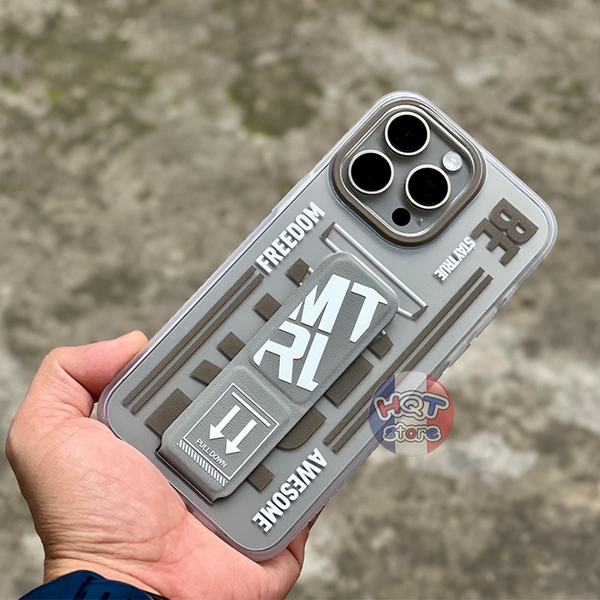 Ốp lưng Mutural Artist Series iPhone 15 Pro Max / 15 Pro có giá đỡ