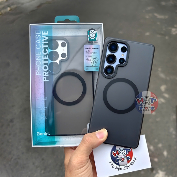 Ốp lưng nhám mờ Benks Lucid Armor cho S25 Ultra chống vân tay