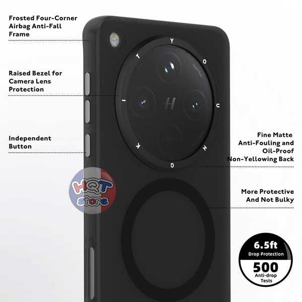 Ốp lưng nhám Youngkit Hidden Sand Matte Texture cho OPPO X8 Ultra