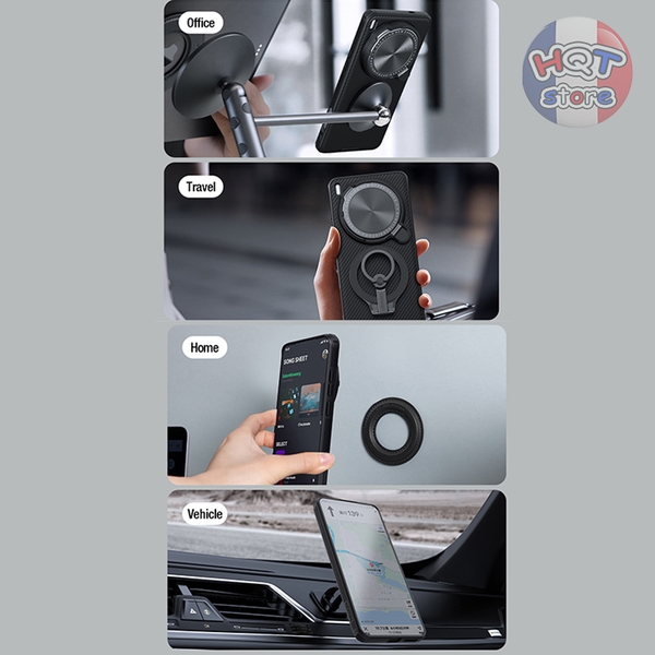Ốp lưng Nillkin CamShield Prop Magnetic Case Vivo X200 Ultra