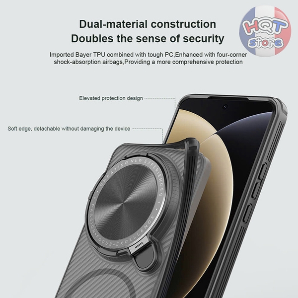 Ốp lưng Nillkin CamShield Prop Magnetic Case Xiaomi 15 Ultra