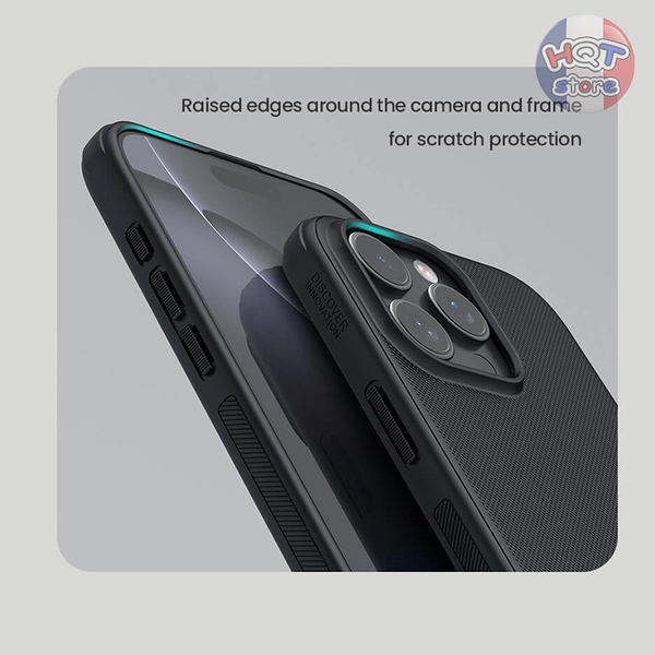 Ốp lưng Nillkin Frosted Shield Pro cho IPhone 16 Pro Max / 16 Pro