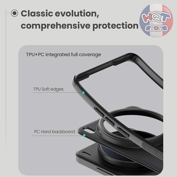 Ốp lưng Nillkin Frosted Shield Pro Magnetic Vivo X200 Ultra