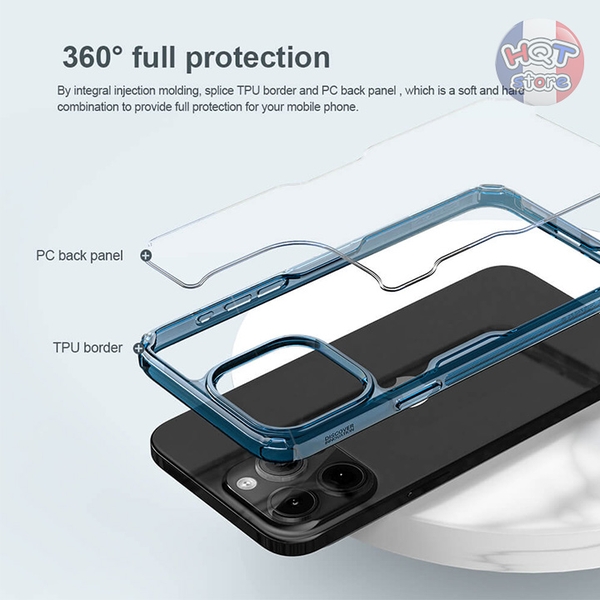 Ốp lưng Nillkin Nature TPU Pro IPhone 15 Pro Max 15 Pro 15 Plus 15