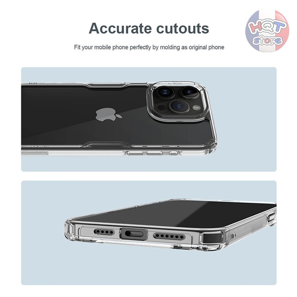 Ốp lưng Nillkin Nature TPU Pro IPhone 15 Pro Max 15 Pro 15 Plus 15