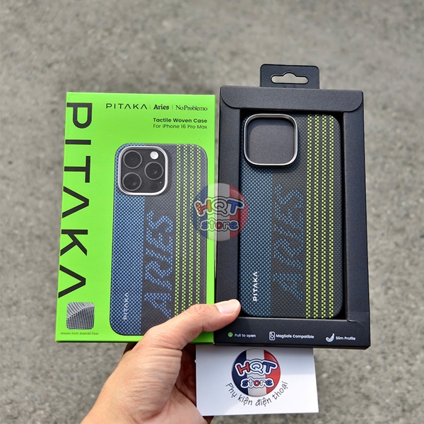 Ốp lưng PITAKA Aries Collaborative Luminous Case iPhone 16 Pro Max