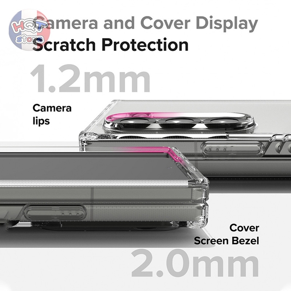 Ốp lưng Ringke Fusion cho Galaxy Z Fold 6 chính hãng