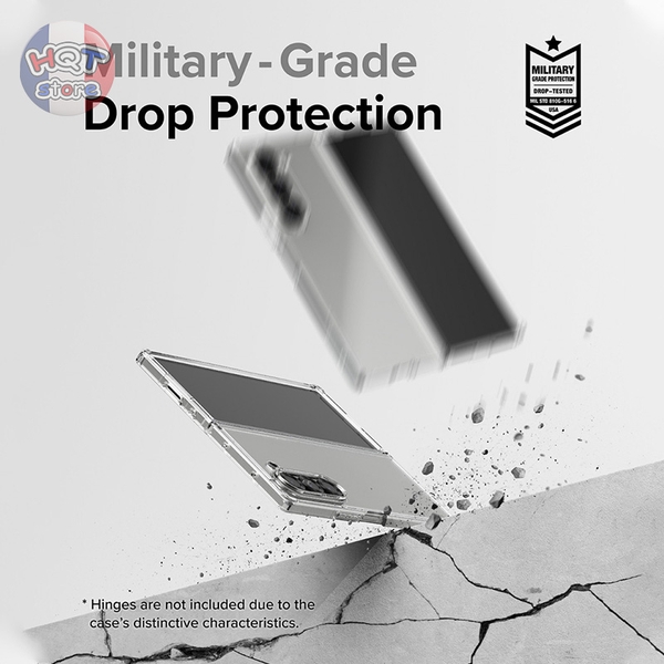 Ốp lưng Ringke Fusion cho Galaxy Z Fold 6 chính hãng