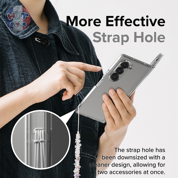 Ốp lưng Ringke Fusion cho Galaxy Z Fold 6 chính hãng