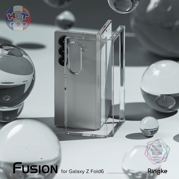 Ốp lưng Ringke Fusion cho Galaxy Z Fold 6 chính hãng