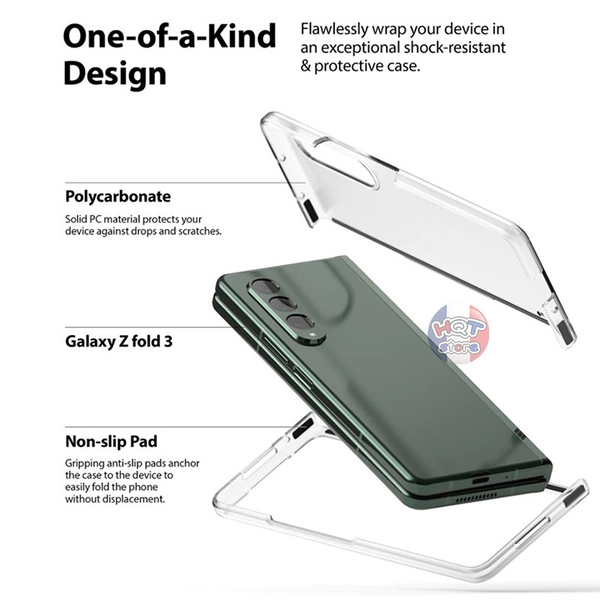 Ốp lưng Ringke Slim Case cho Galaxy Z Fold 3 5G chính hãng