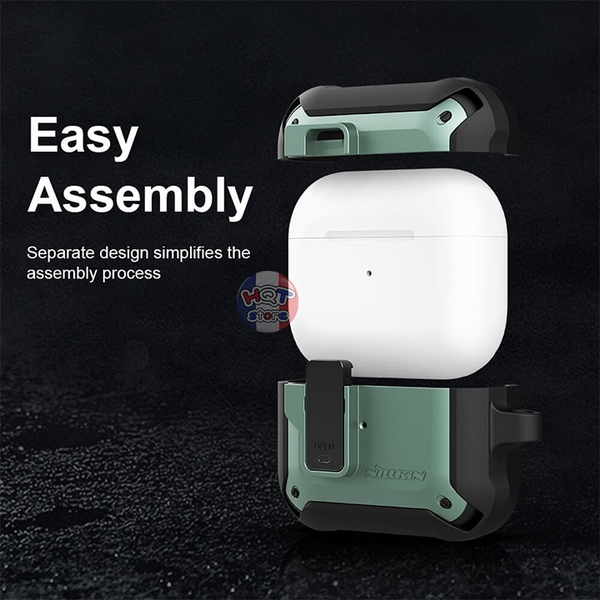 Ốp lưng siêu chống sốc Nillkin Bounced Protective Case cho Airpods Pro