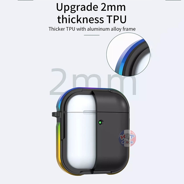 Ốp lưng siêu chống sốc WiWU Defense Armor cho Airpods 1 / 2