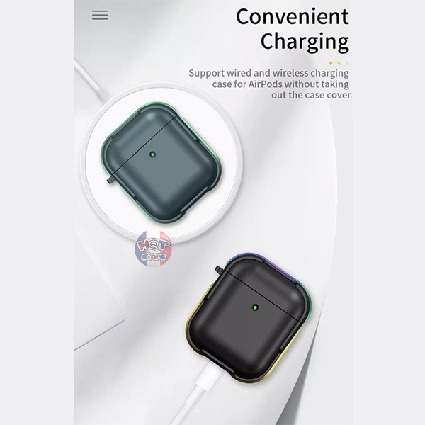 Ốp lưng siêu chống sốc WiWU Defense Armor cho Airpods 1 / 2