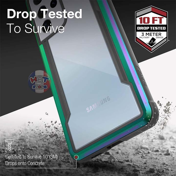 Ốp lưng siêu chống sốc X-Doria Defense Shield cho Samsung S21 Ultra