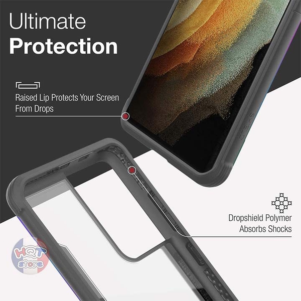 Ốp lưng siêu chống sốc X-Doria Defense Shield cho Samsung S21 Ultra