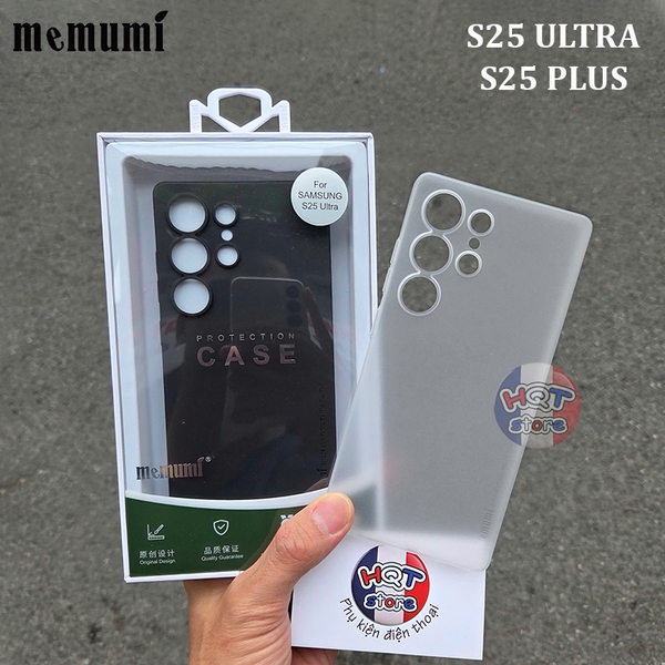 Ốp lưng siêu mỏng Memumi 0.3mm cho S25 Ultra / S25 Plus