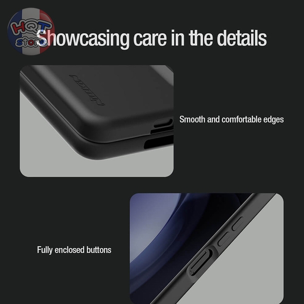 Ốp lưng Silicon kèm bút Nillkin Flex Pure Fold Case Samsung Z Fold 5