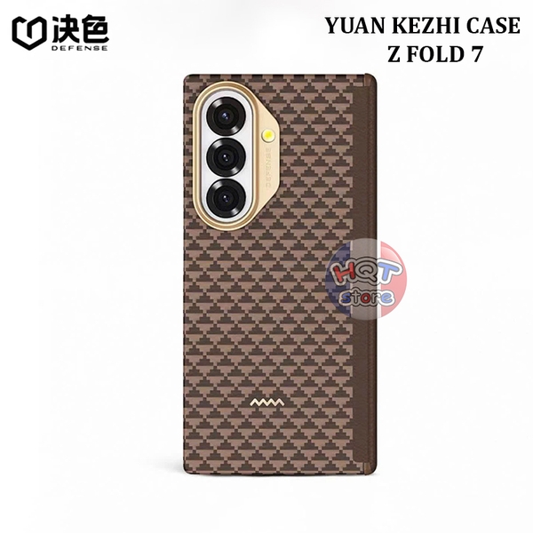 Ốp lưng sợi Aramid 600D Defense Yuan Kezhi Case cho Samsung Z Fold 7
