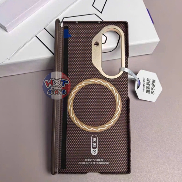 Ốp lưng sợi Aramid 600D Defense Yuan Kezhi Case cho Samsung Z Fold 7