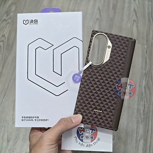 Ốp lưng sợi Aramid 600D Defense Yuan Kezhi Case cho Samsung Z Fold 7