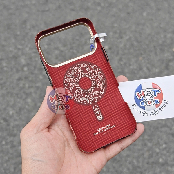 Ốp lưng sợi Aramid Defense Red Snake Case iPhone 17 Pro Max / 17 Pro