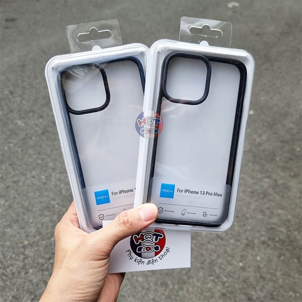 Ốp lưng trong Rock Guard Pro Clear cho IPhone 13 Pro Max / 13 Pro / 13