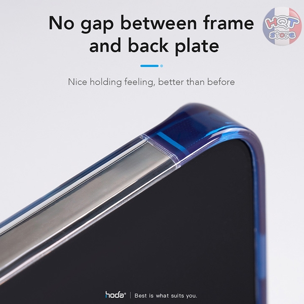 Ốp lưng trong suốt HODA Slim Defender Case iPhone 15 Pro Max / 15 Pro