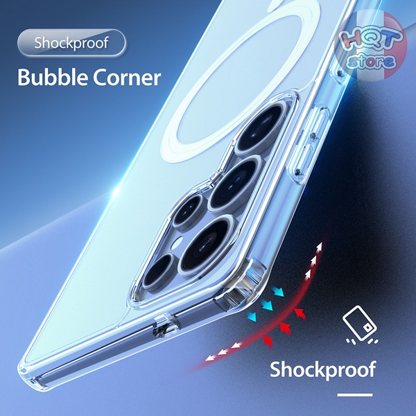 Ốp lưng trong suốt Dux Ducis Clin Mag Series cho S25 Ultra