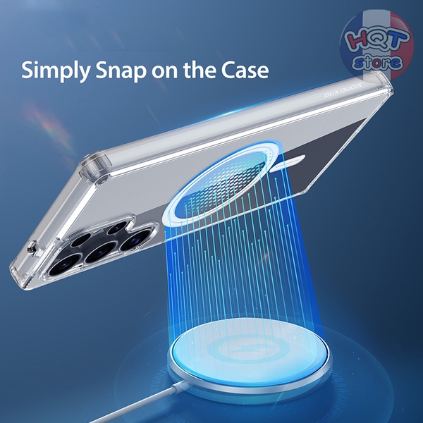 Ốp lưng trong suốt Dux Ducis Clin Mag Series cho S25 Ultra