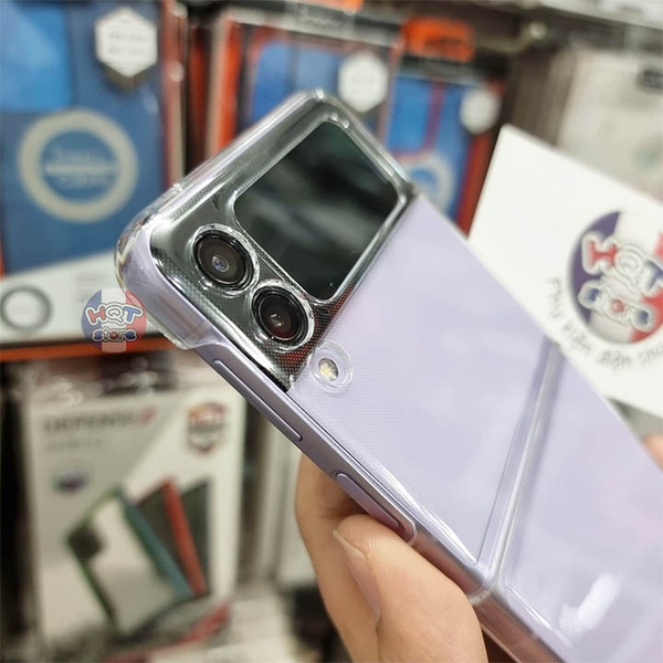 Ốp lưng trong suốt Likgus Clear Camera Case cho Galaxy Z Flip 3