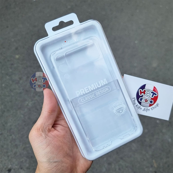 Ốp lưng trong suốt Likgus Clear Camera Case cho Galaxy Z Flip 3