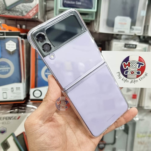 Ốp lưng trong suốt Likgus Clear Camera Case cho Galaxy Z Flip 3