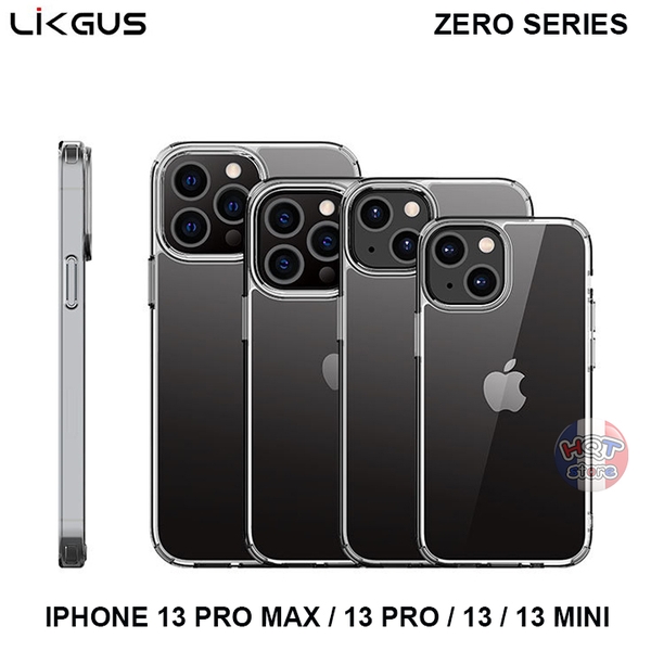 Ốp lưng trong suốt Likgus Zero IPhone 13 Pro Max 13 Pro 13 13 Mini