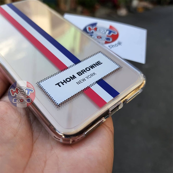 Ốp lưng trong suốt Likgus Zero Thom Browne IPhone XS Max / XS / X