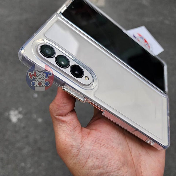 Ốp lưng trong suốt viền dẻo Likgus Crystal Pro cho Galaxy Z Fold 4