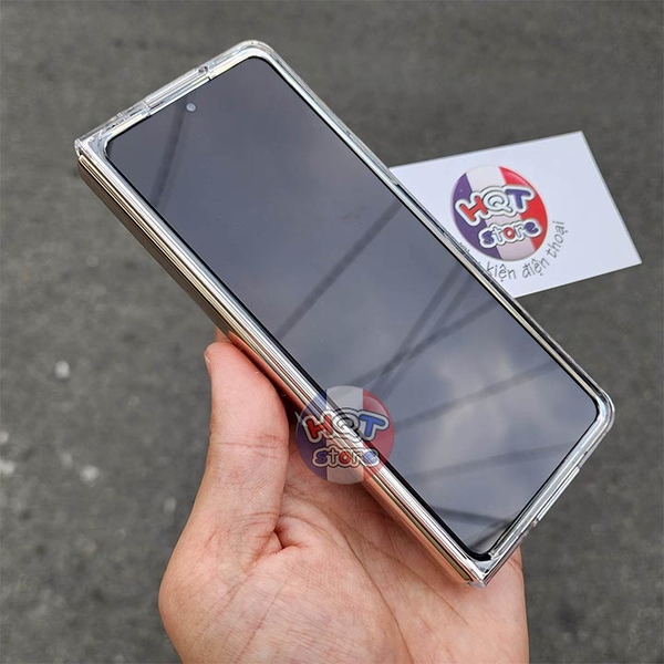 Ốp lưng trong suốt viền dẻo Likgus Crystal Pro cho Galaxy Z Fold 4