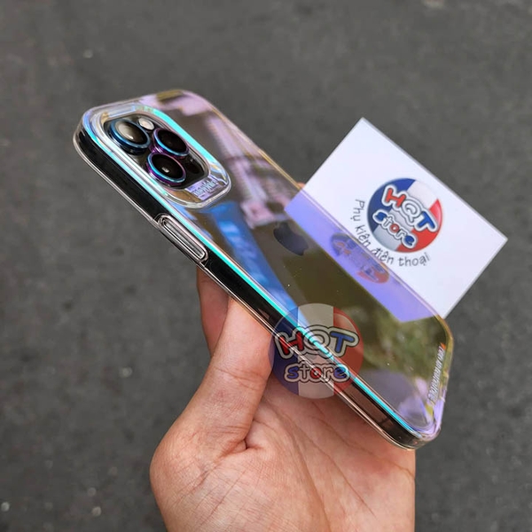 Ốp phản quang Mophie Crystal Palace Iridescent D3O IPhone 12 Pro Max