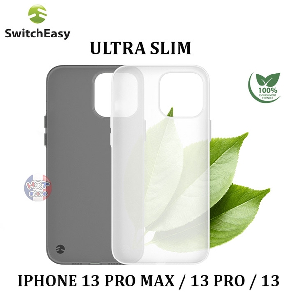 Ốp lưng siêu mỏng SwitchEasy Ultra Slim Case 0.35mm cho IPhone 13 Pro Max / 13 Pro / 13