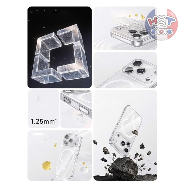 Ốp trong mỏng Benks Crystal 1.2mm Slim IPhone 17 Pro Max 17Pro Air 17