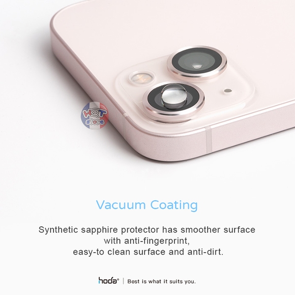 Ốp viền kính bảo vệ Camera Hoda Sapphire IPhone 13 / 13 Mini