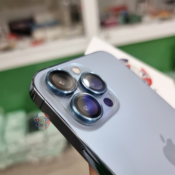 Ốp viền kính bảo vệ Camera Hoda Sapphire IPhone 13 Pro Max / 13 Pro