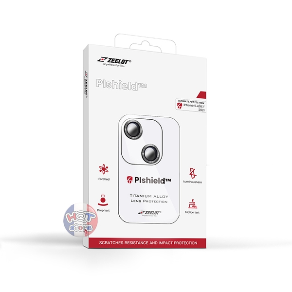 Ốp viền kính bảo vệ Camera ZEELOT PIshield IPhone 13 / 13 Mini