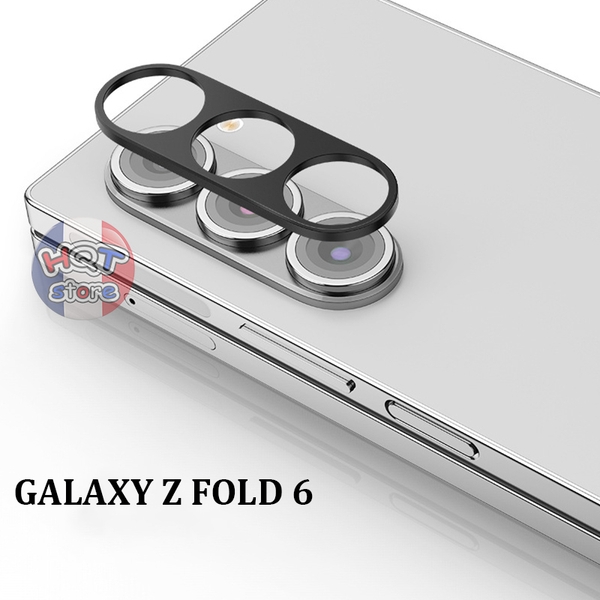 Ốp viền nhôm bảo vệ Camera Galaxy Z Fold 6 bằng kim loại