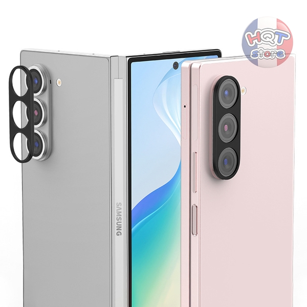 Ốp viền nhôm bảo vệ Camera Galaxy Z Fold 6 bằng kim loại