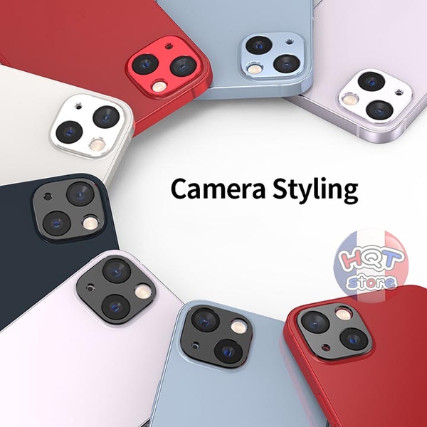 Ốp viền nhôm bảo vệ Camera IPhone 14 Pro Max / 14 Pro / 14 Plus / 14