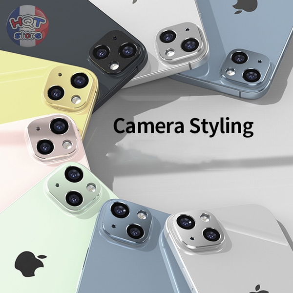 Ốp viền nhôm bảo vệ Camera IPhone 15 Pro Max / 15 Pro / 15 Plus / 15