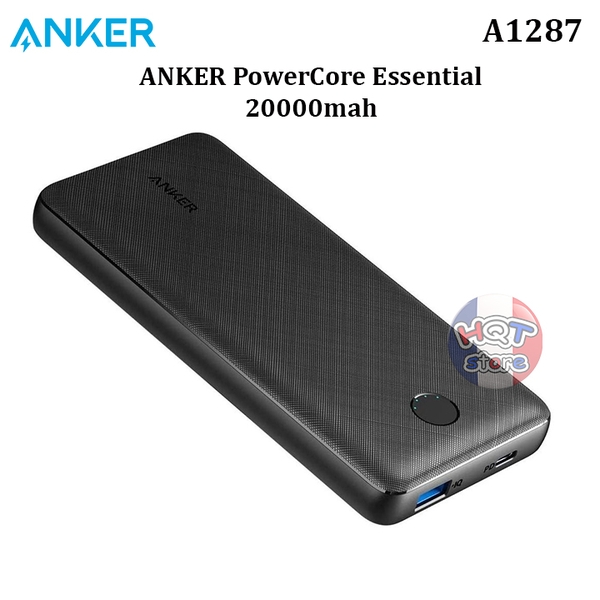 Pin dự phòng sạc nhanh Anker PowerCore Essential 20000 mah PD A1287