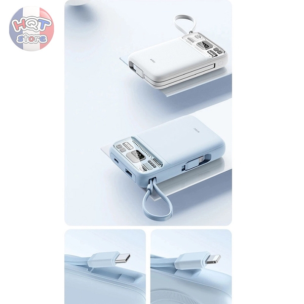 Pin sạc dự phòng Magsafe WiWU Wi-P016 Magnetic Wireless 10000 mah